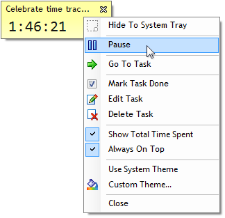 Time Tracking Task