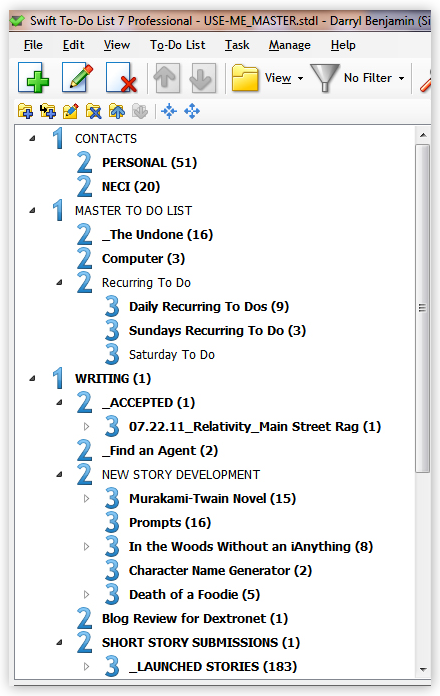 Tree Structure in Swift To-Do List - Level 3 Categories