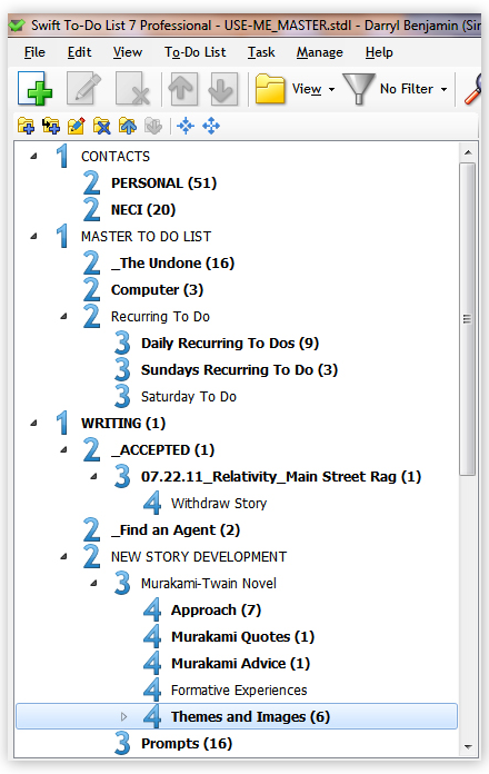 Tree Structure in Swift To-Do List - Level 4 Categories