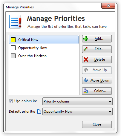 One Minute To-Do List Priorities
