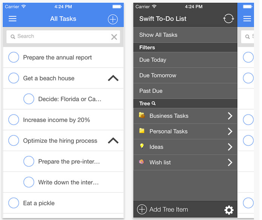 Swift To-Do List for iPhone