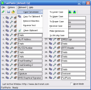 FastPaste screenshot - Main window