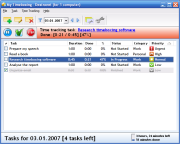 My Timeboxing screenshot - Main Window