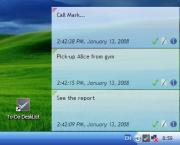 To-Do DeskList screenshot - at your desktop